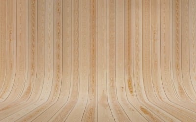 Curved Plain Wood Parquet background