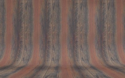 Curved Black and red Wood Parquet background