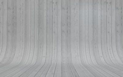 Curved light Gray color Wood Parquet background.