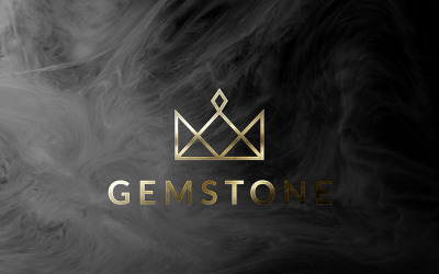 Golden Logo Mockup Vol 11