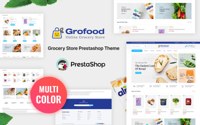 GroFood – Organic & Grocery Store PrestaShop Theme