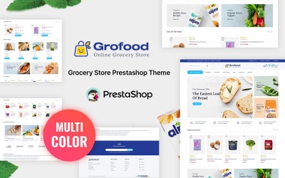 GroFood - Organic & Grocery Store PrestaShop Theme