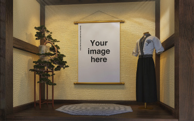 Modellen voor Japanse tempelposters