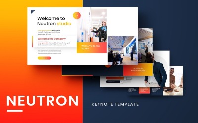 Neutron — szablon prezentacji biznesowej
