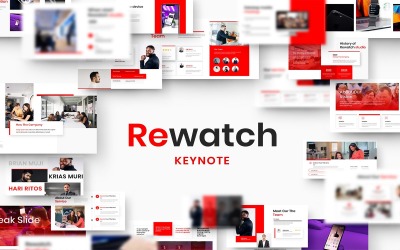 Rewatch - Plantilla de Keynote empresarial