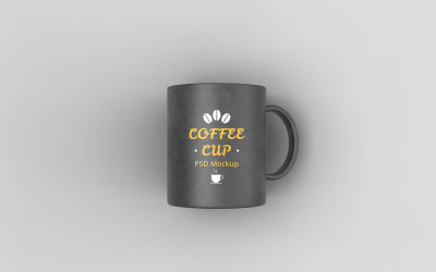 Tasse Kaffee Mockup PSD-Vorlage Vol. 07