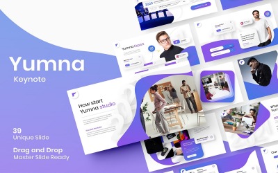 Yumna – İş Keynote Şablonu