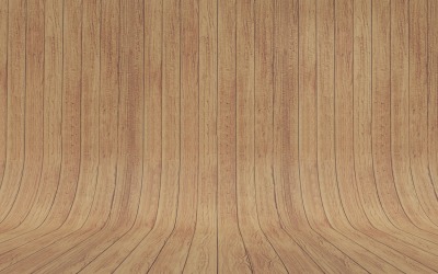 Curved Brown Color Wood Parquet background .