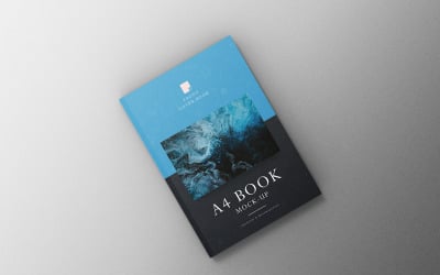 A4 Book Mockup PSD Template Vol 03