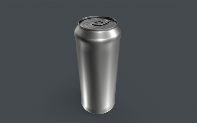 Beverage Can Low-poly 3D-modell