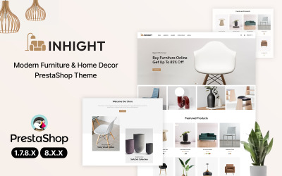 InHight – téma PrestaShop bytových dekorací a nábytku