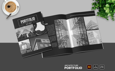 Progettazione di modelli di portfolio di architettura e interni