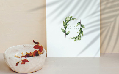 Logo Mockup PSD Template Vol 30