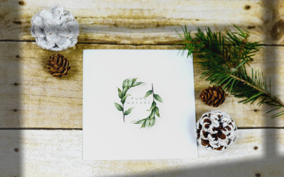 Logo Mockup PSD Template Vol 33