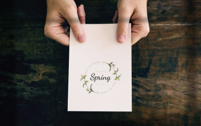 Logo Mockup PSD Template Vol 46