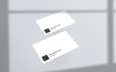 Modelo PSD de Mockup de Cartão de Visita Vol 004