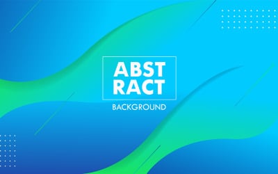 Abstrakt blå grön elegant begrepp geometrisk bakgrund
