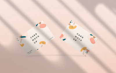 Business Card Mockup PSD Template Vol 007