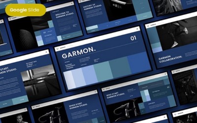 Garmon - Modèle de diapositives Google pour les entreprises