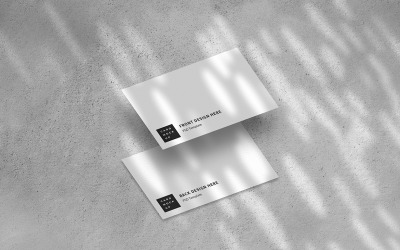 Mockup voor visitekaartjes PSD-sjabloon Vol 008