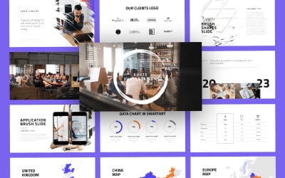 Шаблон доповіді Burte Modern Business