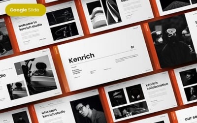 Kenrich - Plantilla de diapositiva de Google de negocios