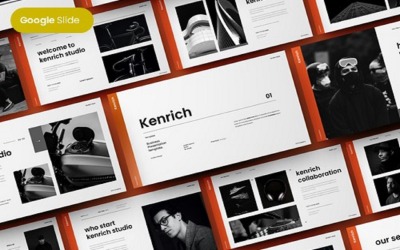 Кенріх – бізнес-шаблон слайдів Google