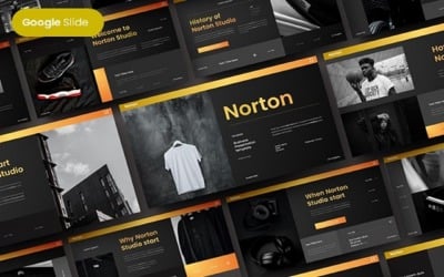 Norton - Plantilla de diapositiva de Google empresarial