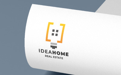 Шаблон логотипа Idea Home Pro