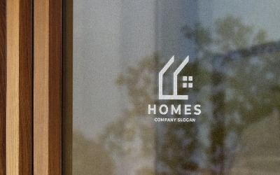 Шаблон логотипа Urban Homes Pro