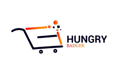 Yaratıcı ve Benzersiz Sepet E-Ticaret Logo Tasarımı