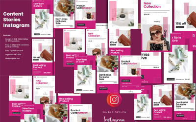 Beauty Store  - Stories Instagram Template