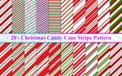 Boże Narodzenie Candy Cane Stripe Bezszwowy wzór, Candy Cane Stripe Tło