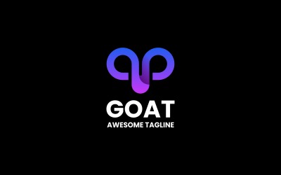 Goat Gradient Logo Style 1