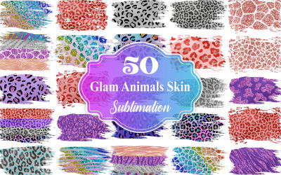 Набір для сублімації шкіри Glam Animals