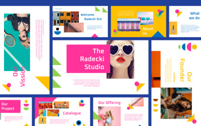 Radecki - Powerpoint Google-diasjabloon