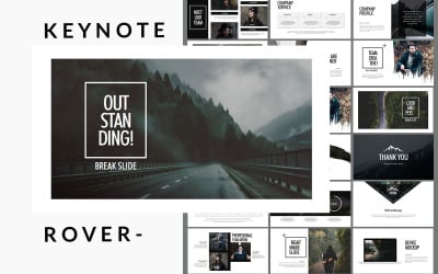 Rover Adventure - Forest Keynote template