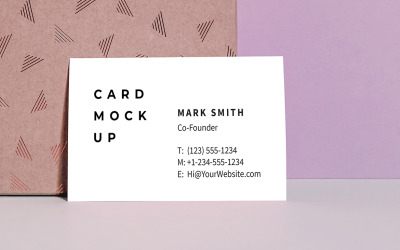 Business Card Mockup PSD Template Vol004