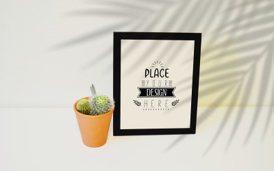Cornice Mockup Modello PSD Vol05