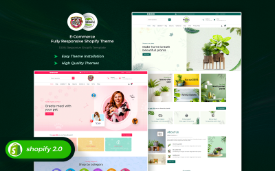Furbabies - Thème Shopify 2.0 Premium pour animaux de compagnie et plantes