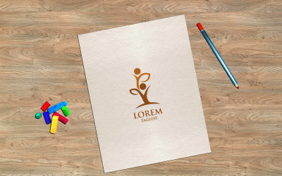 Logo Mockup PSD Template Vol07