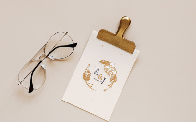 Logo Mockup PSD-Vorlage Vol13