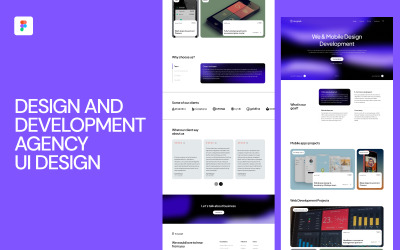 Agência de design e desenvolvimento Design de interface do usuário