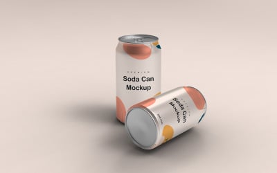 Can Mockup PSD Template Vol 07