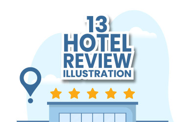 13 Recenze hotelu Ilustrace