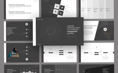 Watcha Modern Business PowerPoint-Vorlage