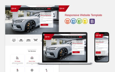 Carzone - Miglior modello di sito Web per riparazioni auto