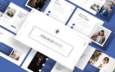 Modello di presentazione Google Holocus Business
