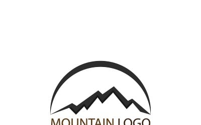 Modelo de Design de Logo Black Mountain