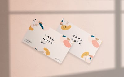 Business Card Mockup PSD Template Vol 27